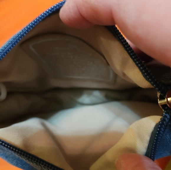 SPRING Denim MINI PURSE KING CROSSBODY Bag. LIKE NEW Condition - Picture 12 of 13